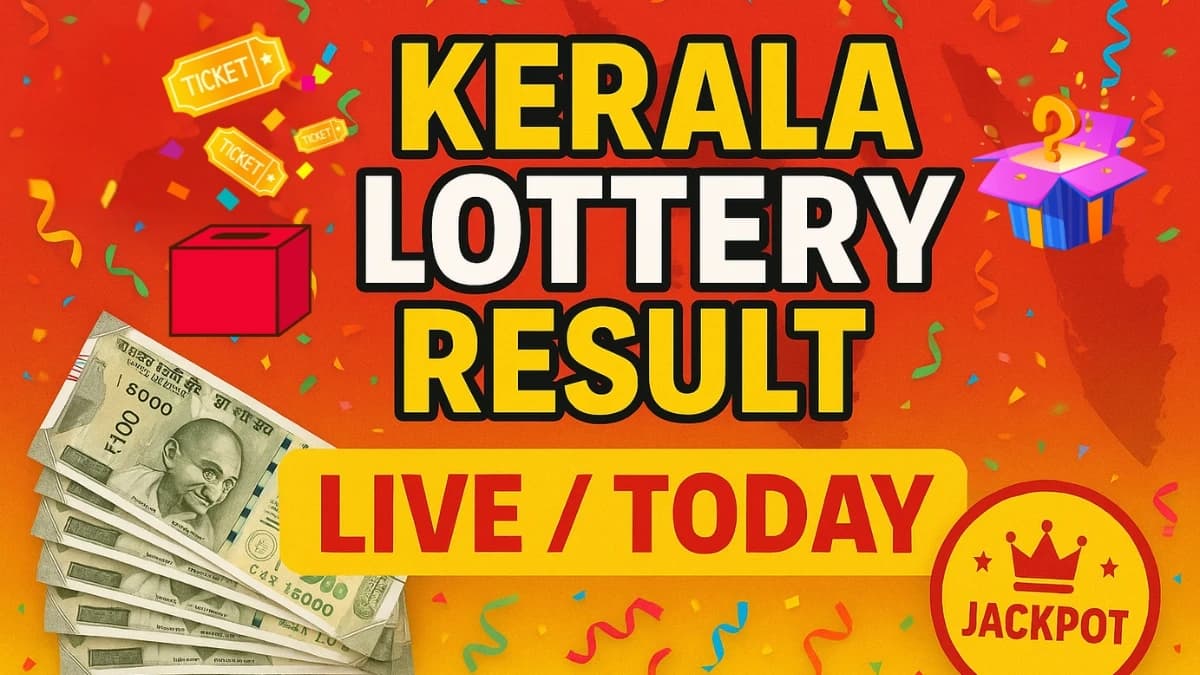 Kerala lottery promotional banner